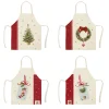 Printed Christmas Halter Aprons - Image 6