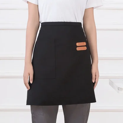 Solid Minimalist Waist Aprons - Image 2