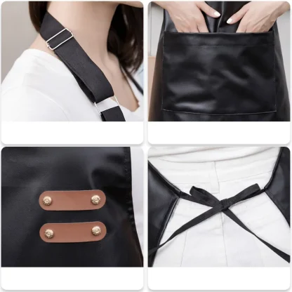 Adjustable Halter Waterproof Apron - Image 6