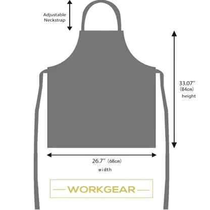 Lightweight Denim Durable Apron - Image 5