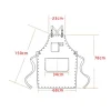 Durable Cross Back Adjustable Aprons - Image 4
